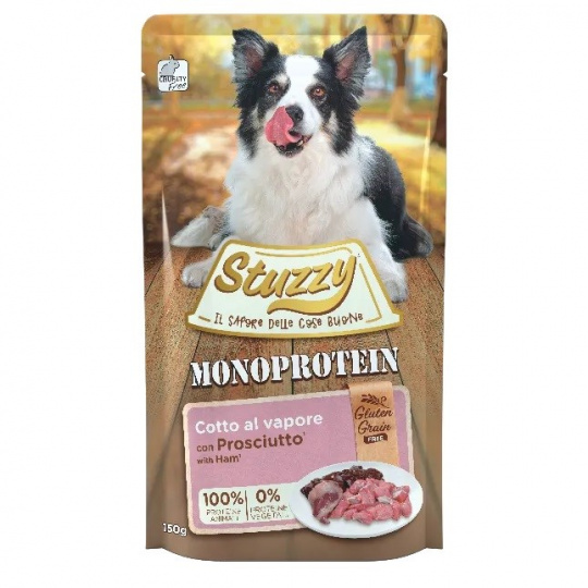 STUZZY Monoprotein Ham - mokré krmivo pro psy - 150 g