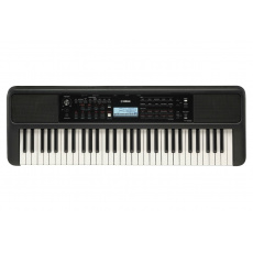 Yamaha PSR-E383 MIDI klávesový nástroj 61 klíče/klíčů USB Černá