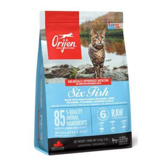 Orijen Cat Six Fish 1,8kg Orijen Cat Six Fish 1,8kg