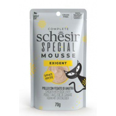 Schesir Cat kapsička Special Mousse Exigent kuracie/pečeň 70g Schesir Cat kapsička Special Mousse Exigent kuracie/pečeň 70g