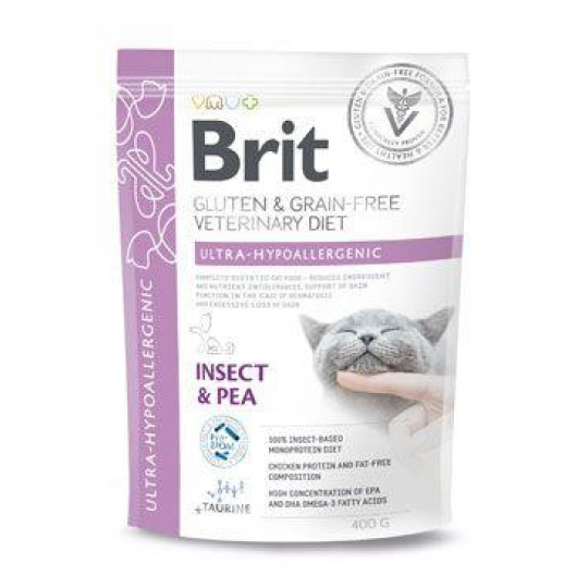 Brit VD Cat GF Ultra-hypoalergénne 400g Brit VD Cat GF Ultra-hypoalergénne 400g