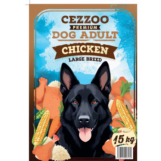 CEZZOO Premium Dog Adult Large Breed 3kg CEZZOO Premium Dog Adult Large Breed 3kg