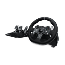 Logitech G G920 Driving Force Černá USB 2.0 Volant + Pedály Analogový/digitální PC, Xbox One, Xbox Series S, Xbox Series X