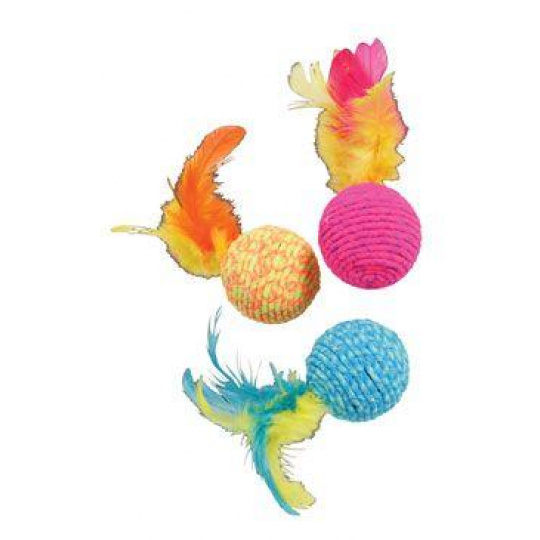 Hračka mačka Elastic Ball mix farieb Zolux