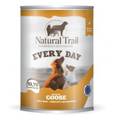 NATURAL TRAIL Every Day Rich in goose - vlhké krmivo pro psy - 800g