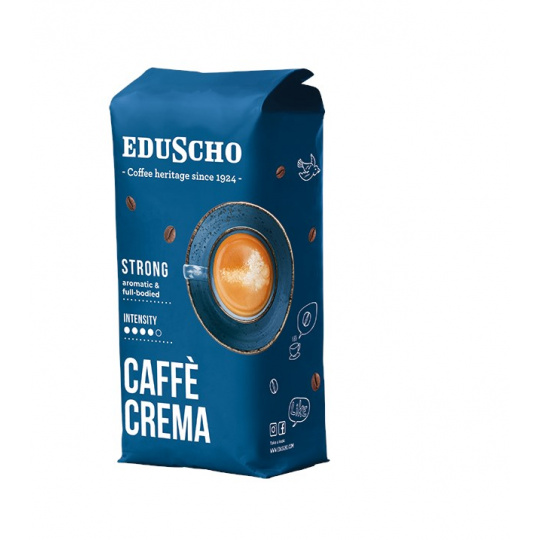 TCHIBO EDUSCHO CREMA STRONG zrnková káva 1000G