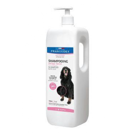 Francodex Šampón čierna srsť pes 1l Francodex Šampón čierna srsť pes 1l