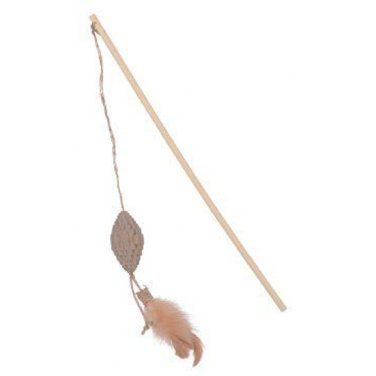 Hračka mačka udica ETHICAT KARTÓN ovál Zolux