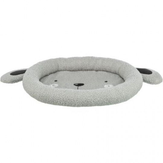 Junior pelech DOG, oválny s nízkym okrajom, 50 x 40 cm, sivá Junior pelech DOG, oválny s nízkym okrajom, 50 x 40 cm, sivá