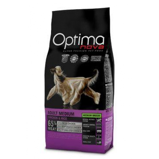 Optima Nova Dog Adult medium 12kg Optima Nova Dog Adult medium 12kg