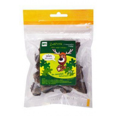 Pochúťka sušená MAPES Zverina jeleň 60g Pochúťka sušená MAPES Zverina jeleň 60g