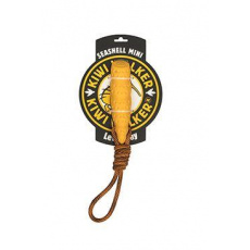 Hračka pes SEASHELL MINI, plávajúca z TPR oranžová Kiwi