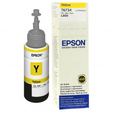 Epson T6734 inkoustová náplň 1 kusů Originální Standardní výtěžnost Žlutá