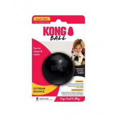 Hračka Kong Dog Extreme Lopta čierna, guma prírodná, S do 16 kg Hračka Kong Dog Extreme Lopta čierna, guma prírodná, S do 16 kg