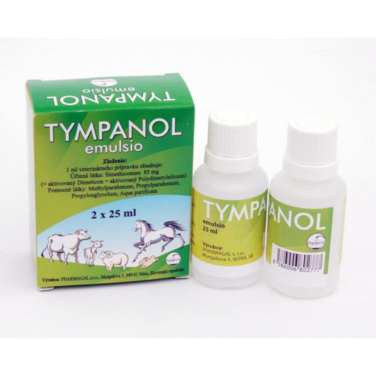 Tympanol emulzia 2 x 25 ml Tympanol emulzia 2 x 25 ml