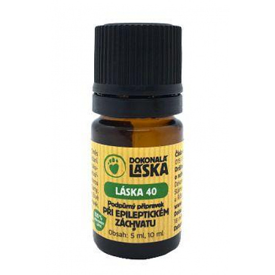 LÁSKA 40 Pri epileptickom záchvate 5ml
