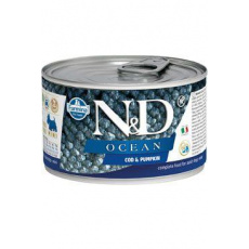 N&D DOG OCEAN Adult Codfish & Pumpkin Mini 140g N&D DOG OCEAN Adult Codfish & Pumpkin Mini 140g