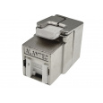 Alantec MB005-1 RJ45 beznástrojový STP cat.6A PoE+ keystone modul ALANTEC Plus - Vylepšený přenosový výkon