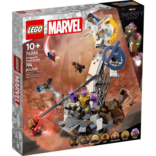 LEGO MARVEL 76266 ZÁVĚREČNÁ BITVA NA KONCI HRY