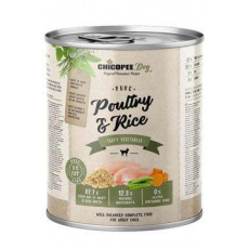 Chicopee Dog konz. Pure Poultry&Rice 800g Chicopee Dog konz. Pure Poultry&Rice 800g