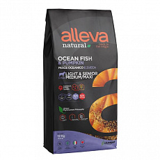 Alleva NATURAL dog senior medium & maxi ocean fish & pumpkin light 12 kg Alleva NATURAL dog senior medium & maxi ocean fish & pumpkin light 12 kg