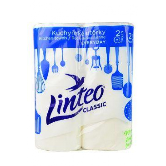 Utierky kuchynské papierové Linteo Classic 2-vrstvové 2ks Utierky kuchynské papierové Linteo Classic 2-vrstvové 2ks