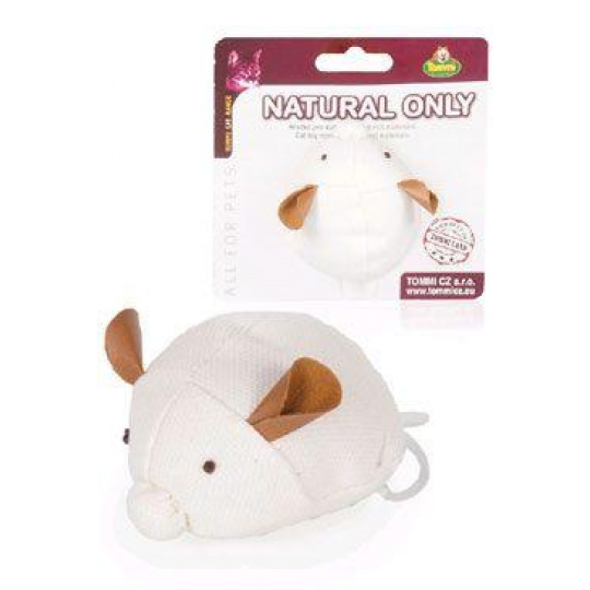Hračka mačka Myš vibrujúca Natural Only 7,5cm Hračka mačka Myš vibrujúca Natural Only 7,5cm