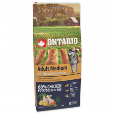  Ontario Adult Medium Chicken & Potatoes 12kg
