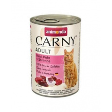 Animonda CARNY® cat Adult hovädzie, morka a krevety bal. 6 x 400 g konzerva Animonda CARNY® cat Adult hovädzie, morka a krevety bal. 6 x 400 g konzerva