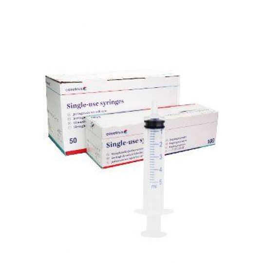 Striekačka inj CVET 10ml 3-dielna Luer excentr. 100ks