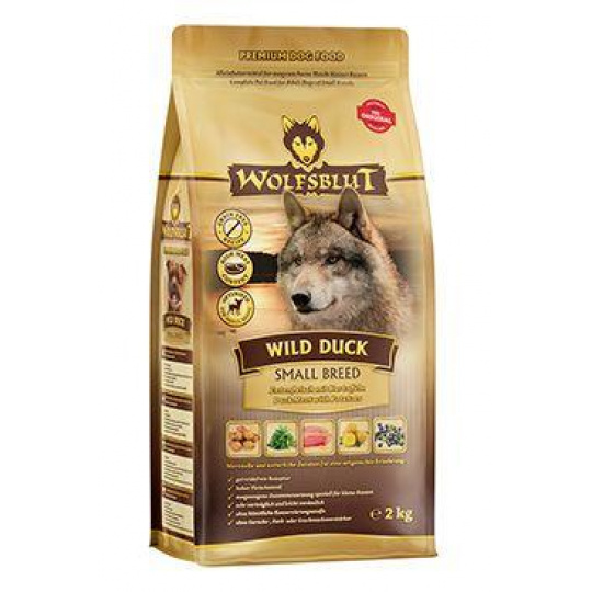 Wolfsblut Dog Small Breed Wild Duck 2kg