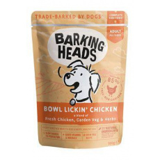 BARKING HEADS Bowl Lickin’ Chicken kapsička 300g BARKING HEADS Bowl Lickin’ Chicken kapsička 300g