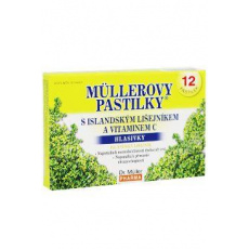 Dr.Muller Pastilky s Islandským lišajníkom 12ks