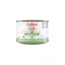 Calibra KONZERVA cat Life Adult Sensitive rabbit 6 x 200 g