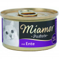 MIAMOR Meat pâté with duck - pamlsek pro kočky - 85g