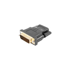 Lanberg AD-0010-BK kabelová redukce HDMI DVI-D Černá