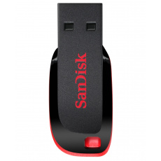 SanDisk Cruzer Blade USB paměť 64 GB USB Typ-A 2.0 Černá, Červená