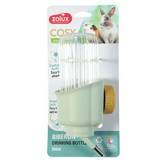 Napájačka hlodavec COSY kvetina 500ml zelená Zolux