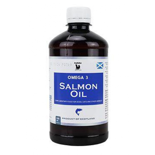 Lososový olej 100% surový ProFitPet 500ml