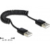 DeLOCK 83239 USB kabel 0,6 m USB 2.0 USB A Černá