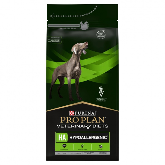 PURINA Pro Plan Veterinary Diets Canine Hypoallergenic - suché krmivo pro psy - 1,3kg