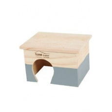 Domček pre hlodavce HOME COLOR M sivý Zolux Domček pre hlodavce HOME COLOR M sivý Zolux