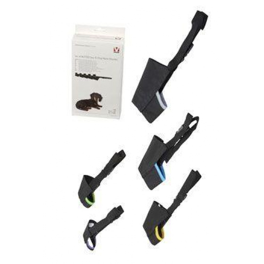 Náhubok fixačný pes BUSTER Easy ID sada S-2XL 5ks Náhubok fixačný pes BUSTER Easy ID sada S-2XL 5ks