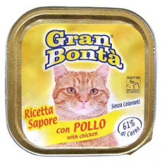 GRAN BONTA paštéta s kuracím mäsom pre mačky 100g