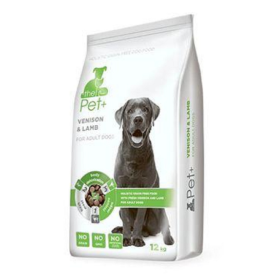 thePet+ Dog Adult Venison&Lamb 12kg