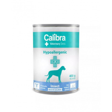 Calibra VD Dog Hypoallergenic Insect&Salmon konzerva 6 x 400 g