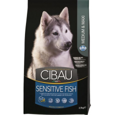CIBAU dog adult medium & maxi, sensitive fish 2,5 kg eXSP 9/12/22