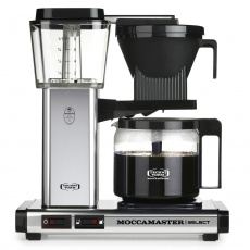 Moccamaster KBG Select Polished Silver Plně automatické Kávovar na překapávanou kávu 1,25 l