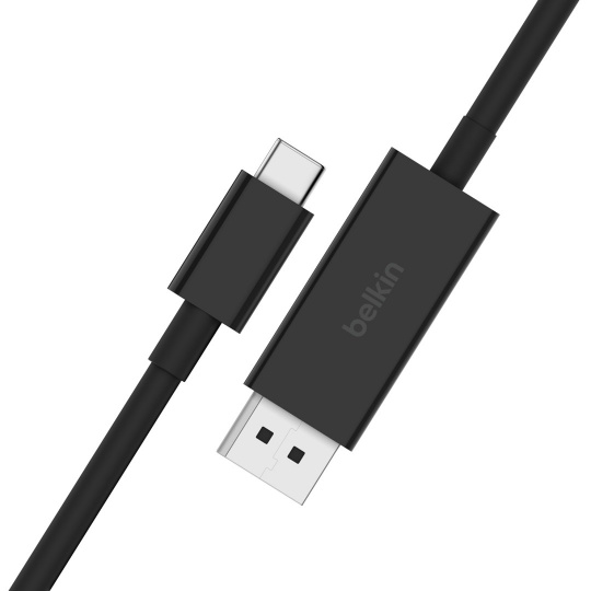 Belkin AVC014bt2MBK 2 m USB typu C DisplayPort Černá