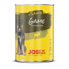 JosiDog konzerva Dog Game in Sauce 415 g JosiDog konzerva Dog Game in Sauce 415 g